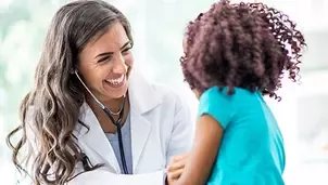 doctor with patient