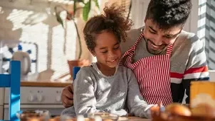 family cooking