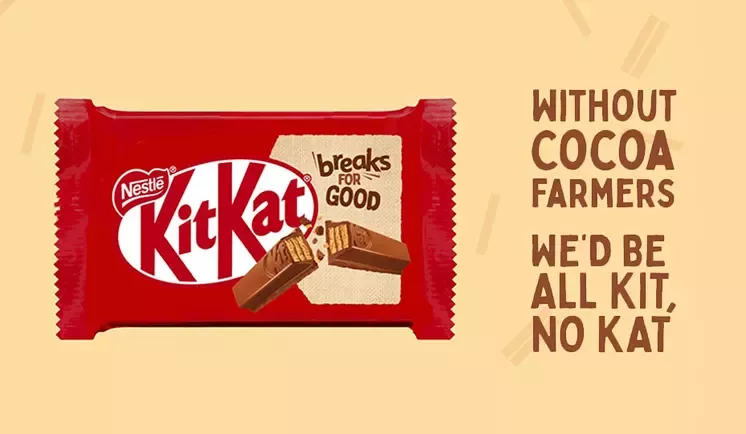 KitKat 4 finger chocolate bar