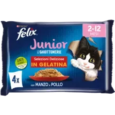 Felix AGAIL 4-Pack Meat Selection 4x85G